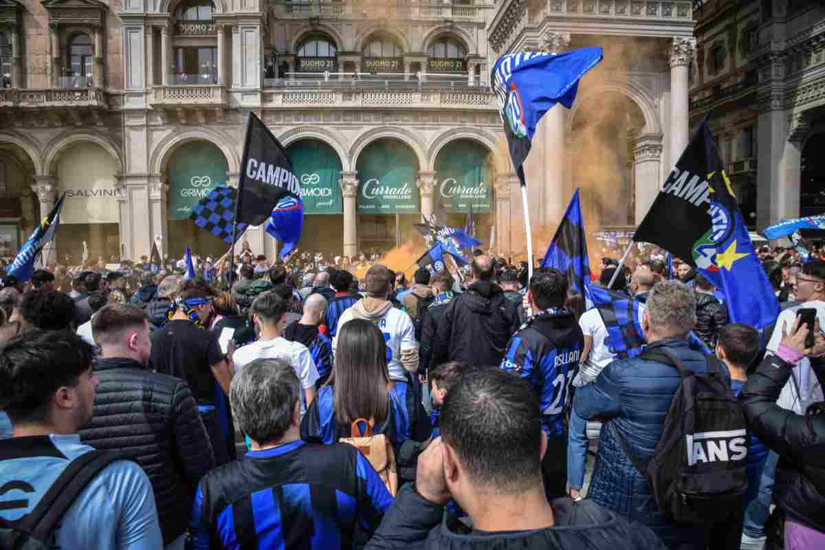 Tifosi dell'Inter delusi